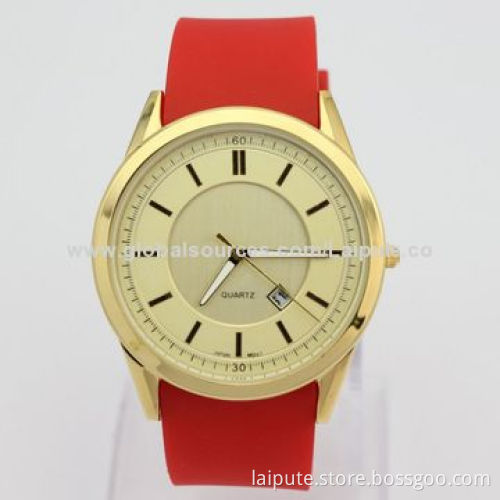 Most Popular/China Slim Silicone Sports Watch, Customized Logos and Colors Welcomed